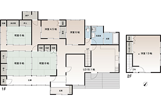 2号棟間取図
