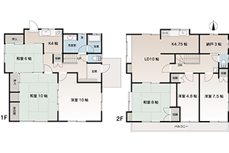 2号棟間取図