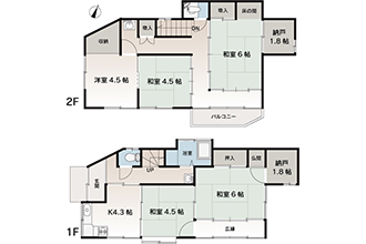 2号棟間取図