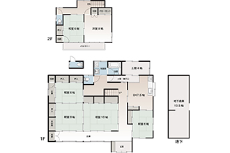 2号棟間取図